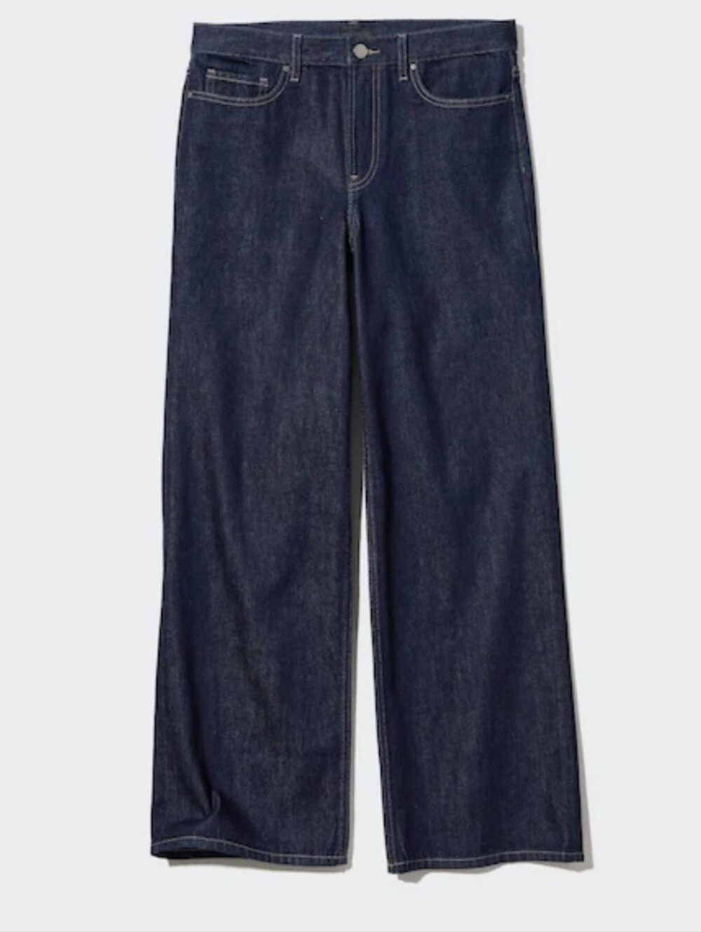 Uniqlo Women's Wide-Leg Jeans - Dark Indigo